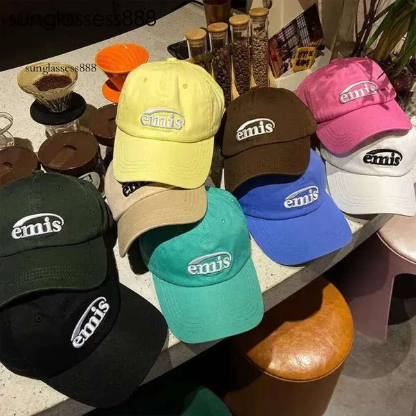 berretto da baseball dghate Berretti Berretto verde scuro Ricamo femminile Emis Tide Marca Cappello da baseball estivo Ragazzo Ragazza Casual Snapback Sfida Cappelli hip-hop