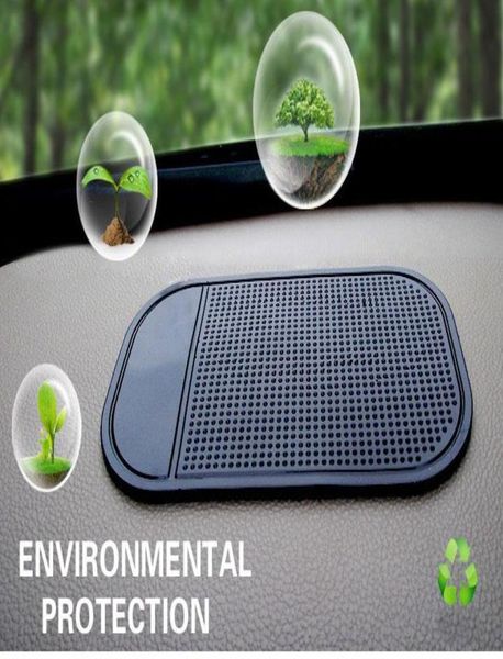 2018 acessórios interiores de automóveis para o telefone móvel mp3mp4 almofada gps sílica gel anti deslizamento carro pegajoso antiderrapante esteira estilo do carro 4405204