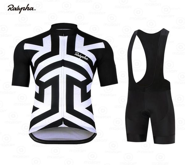 Set da corsa 2022 Ralvpha Cycling Jersey Set Manica corta da uomo Road Bike Mountain Mtb Pro Team Abbigliamento da ciclismo Maillot5175695