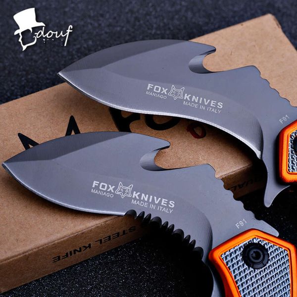 Kaufen Sie ein erschwingliches EDC-Outdoormesser. Discount-Selbstverteidigungswerkzeuge, tragbares multifunktionales tragbares Selbstverteidigungsmesser 901813