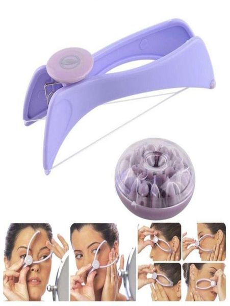 New Spring Face Skin Care Corpo Face Removedor de cabelo facial Trema Epilator DeFeatherer Diy Beauty Tool1400102