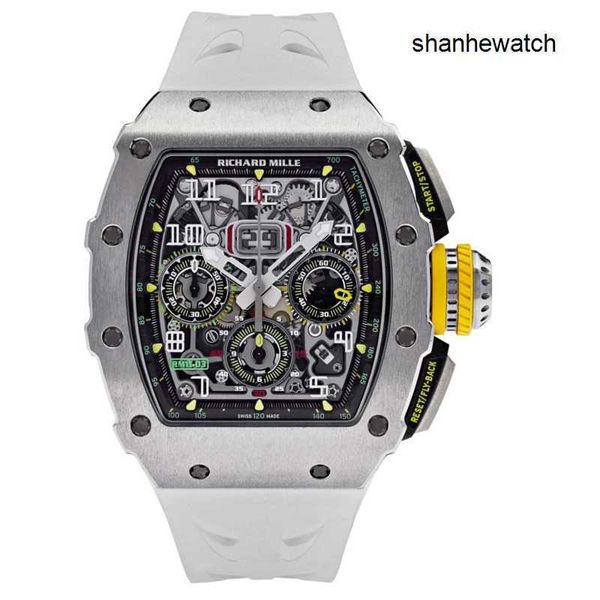 Herrenuhr Kleid Uhren RM Uhr RM11-03 Titan Automatikuhr Flyback Timer Armbanduhr rm11-03 Herrenuhr X9