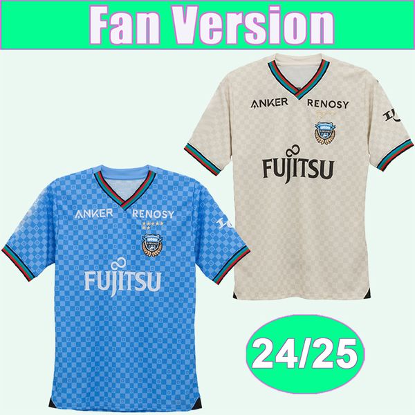 24 25 Kawasaki Mens Futbol Forması Frontale Yasuto Seko Shin Maruyama Yu Ryota Erison Tachibanada Kurumaya Sasaki Jesiel OMINAMI EV ARAZ FUTBOL TIRAKLARI