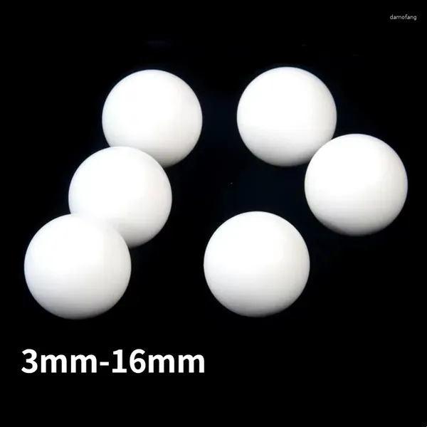 20 tamanhos de diâmetro 3mm a 16mm bomba de diafragma de esfera ptfe pura de laboratório vedação polytef