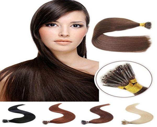 Estensioni dei capelli pre incollate di grado 8APre 1g 16quot 18quot 20quot 22quot Capelli Remy Cheratina Capelli umani lisci Biondo platino 1866818