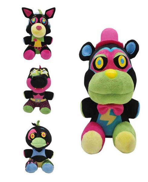 18 cm Mitternacht Plüschtier Fnaf Boss Puppe Cartoon Puppen Bunte Teddybär Fuchs Krokodil Ente Children039s Geschenke Home Dekoration2031023