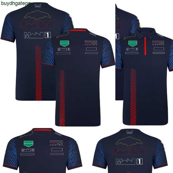 Polos masculinos F1 Team Racing T-shirt Fórmula 1 Driver Polo Camisetas Motorsport Nova Temporada Roupas Fãs Tops Mens Jersey Plus Size Customizável 5pi6