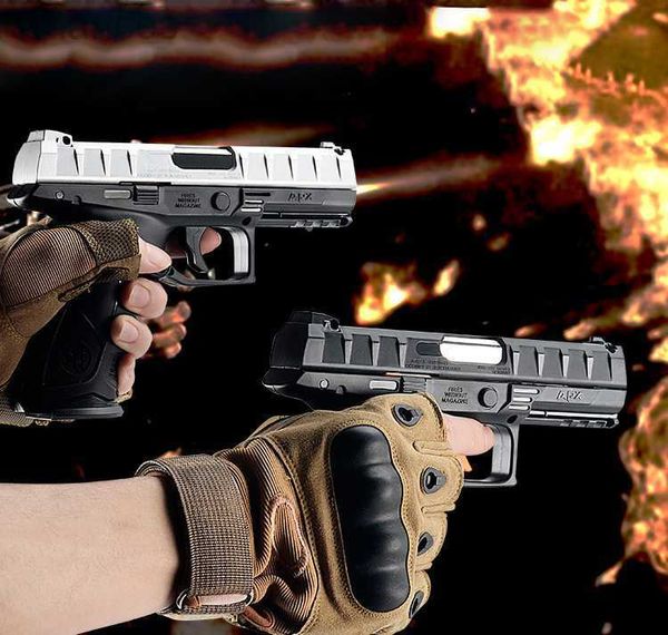 Toys Gun Beretta Aşağı Yem Su Oyuncak Silah Çocukları Açık CS Savaş El Kitabı Yeniden Yükleme Model Cosplay Props Erkek Doğum Günü Hediyesi 240306