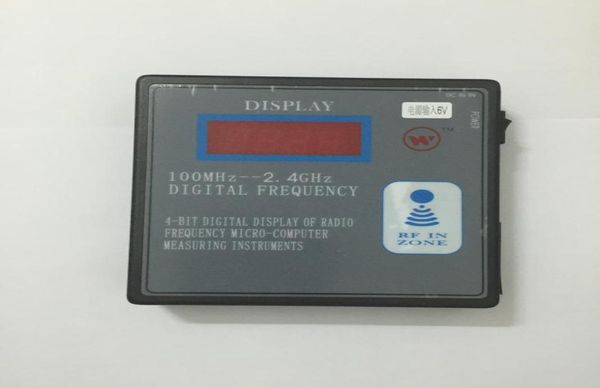 Lettore di frequenza del telecomando Carcode 100mhz1000mhz Misuratore di frequenza 100MHz1GHz per apri telecomando per auto da garage7758913