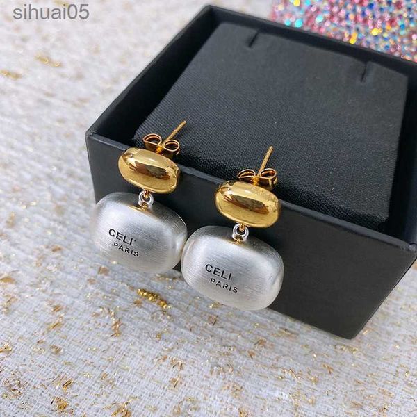 Orecchini a perno S925 in argento sterling 2 colori orecchini a perno più nuovi oorbellen stilista di lusso cinese orecchini orecchini 240306