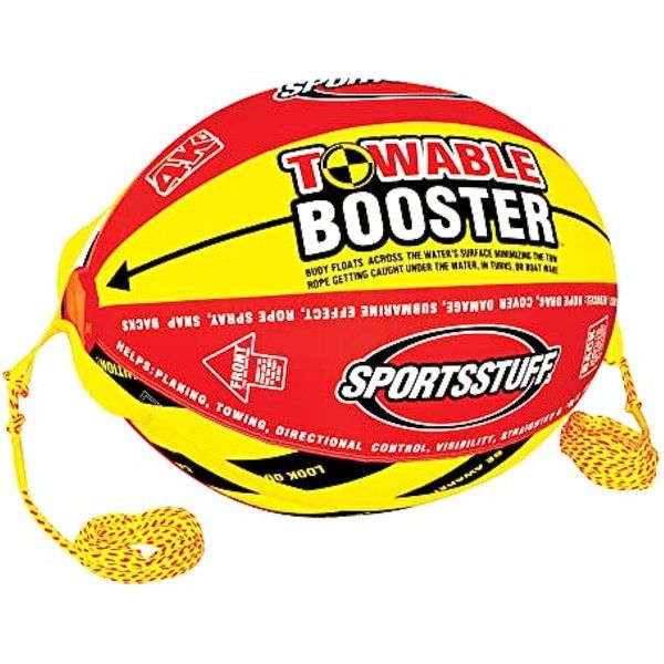 Traino Sportsstuff Booster Ball Tubo trainabile Corda Performance Drop Delivery Sport all'aperto Sport acquatici Wakeboard Sci nautico Dhwci