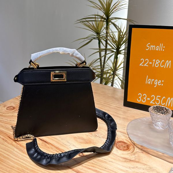 la borsa tote borsa del progettista borse a tracolla designer donna Stilisti Borse borsa grande di lusso Ufficio per le donne design con fibbia Catena dorata Due taglie Borse da donna