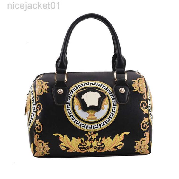 24SS Designer-Tasche Vercaces-Handtasche, Damenmode-Tasche, Handtasche, einzelne Schultertasche, Messenger-Tasche, Graffiti-Tasche, bemalte Tasche, Damentaschen