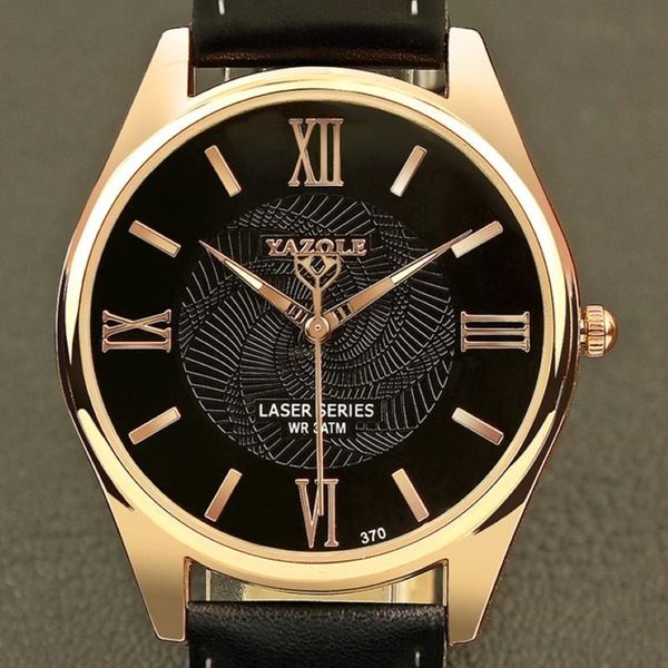 Orologi da polso Yazolo orologio per il tempo libero da uomo Business cinturino in morbida pelle orologi al quarzo orologio da uomo 2021 Fashion243R
