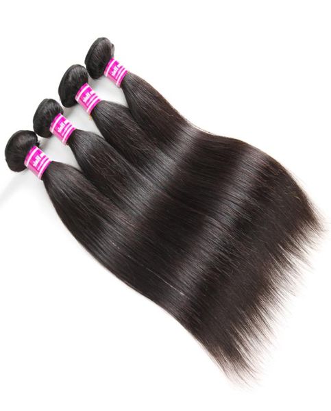 Capelli vergini brasiliani corpo diritto setoso onda di acqua profonda ricci crespi tessuto dei capelli umani fasci peruviani indiani malesi capelli Exte5913531