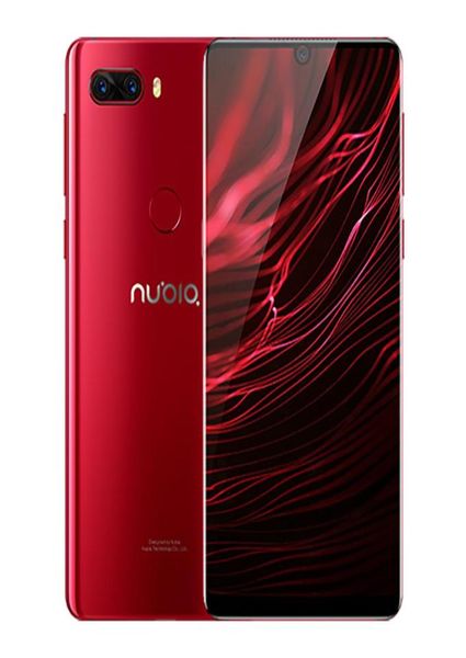 Оригинальный мобильный телефон ZTE Nubia Z18 4G LTE, 60 дюймов, полноэкранный процессор Snapdragon845, восьмиядерный процессор, 6 ГБ ОЗУ, 64 ГБ ПЗУ, 240 МП, идентификатор отпечатка пальца, sm2885223