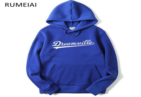 FashionMen Dreamville J COLE Sweatshirts Herbst Frühling Mit Kapuze Hoodies Hip Hop Casual Pullover Tops Kleidung9928369