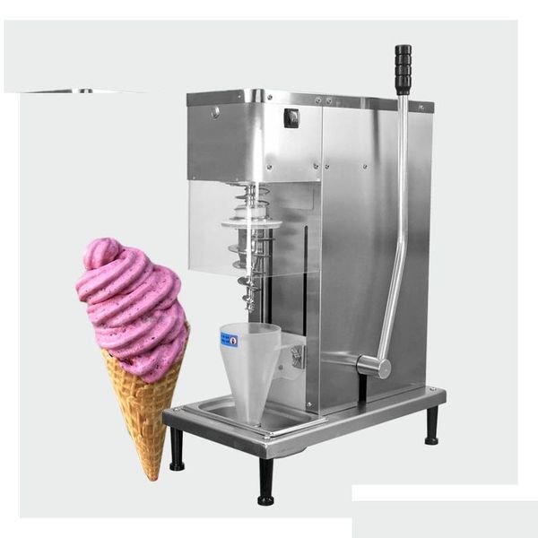 Altro Cucina, Sala da pranzo Bar Cucina Spedizione Milkshak Yogurt Miscelazione Hine Gelato Gelato Mixer Maker Frullatore congelato Consegna a goccia H Dh7Fm