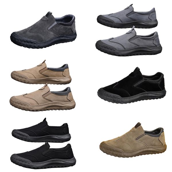 Scarpe da uomo, nuovo stile primaverile, scarpe pigre da un piede, scarpe comode e traspiranti per la protezione del lavoro, tendenza da uomo, suole morbide, scarpe sportive e per il tempo libero, buone tendenze delle scarpe