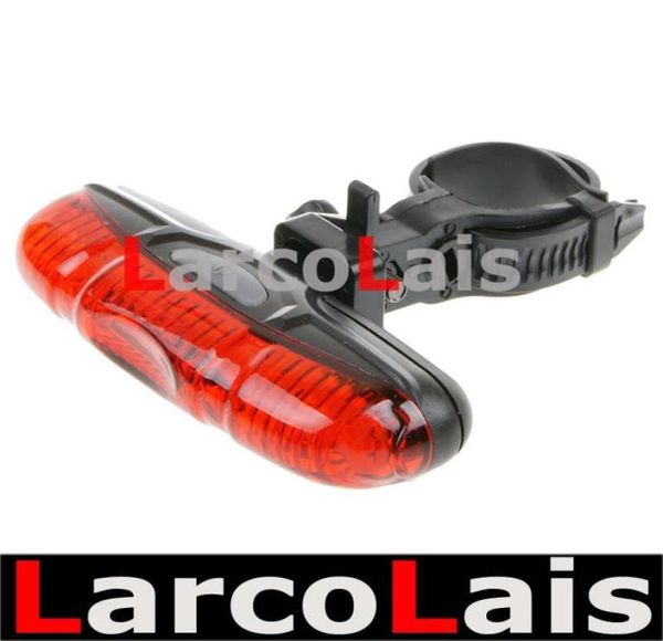 Nuovo 5 LED 3 modalità rosso ciclismo bicicletta bici attenzione sicurezza coda posteriore stroboscopica lampada di avvertimento rosso chiaro 5530342