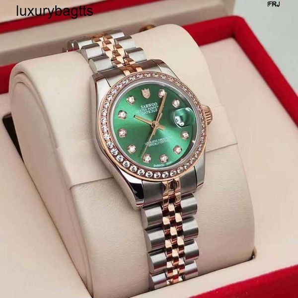 Rolaxs Uhr Schweizer Uhren Diamant 2024 Heißer Verkäufer Damen 28mm 31mm 36mm Männer 41mm Uhrwerk Gold Edelstahl Frau 2813 Lünette Dame Damen Armbanduhr