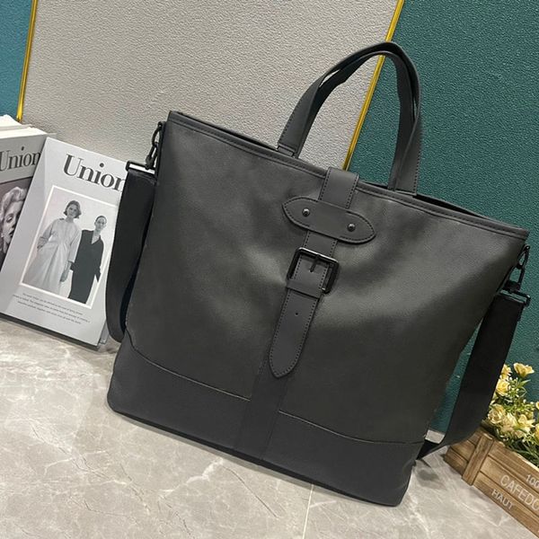 Erkekler Designer evrak çantaları lüks deri dizüstü bilgisayar kılıfları çıkarılabilir omuz askısı iş evrak çantası fermuarlı crossbody çantalar çanta