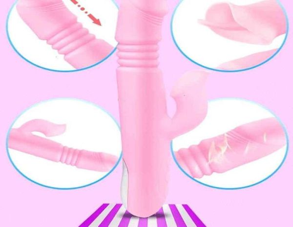 Giocattoli sessuali Massaggiatori Riscaldamento Av Stick Silicone Uovo vibrante Salto Masturbazione femminile Prodotti per adulti Divertimento Imitazione Vero e falso6853211