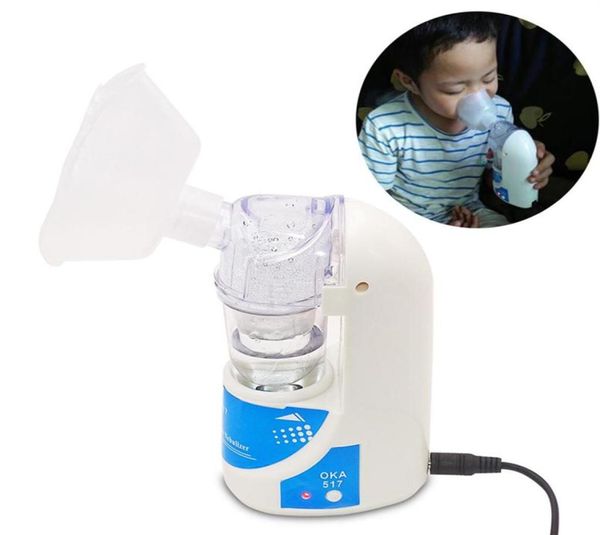BEURHA 110V 220V Evde Sağlık Yetişkin Çocuklar Nebulizatör Makinesi Taşınabilir Otomizizer Inhaler Beauty Sağlık271Q7938379