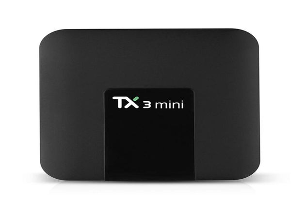 TX3 Mini Smart TV Box Android 71 Amlogic S905W 1G8G 2G 16G 4K H265 24G 5G Dual wifi Set Top Box Lettore multimediale59937175544