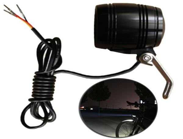 Велосипедные фонари, универсальный велосипедный фонарь, передняя лампа 2в1, звуковой сигнал, светодиодный электрический MTB скутер, фара 24V36V48V9432373