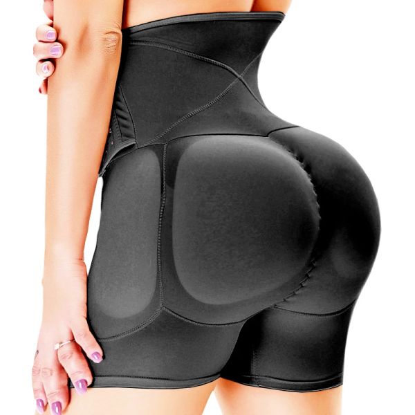 Kleider afrulia 5xl 6xl gepolsterte falsche Gesäßgesetzte Hip Enhancer Sexy Butt Lifter Shaperwear Slim Tailer Trainer Frauen Kleider Unterwäsche Körper Shaper