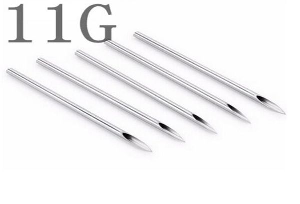 YILONG Tattoo Whole 100PCS Aghi sterili per piercing al corpo per tatuaggio 11G Fornitura di tatuaggi per BodyArt5049107