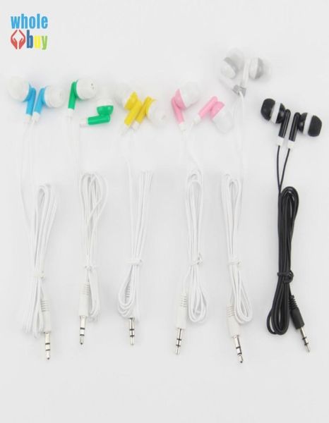 Einweg-Ohrhörer, Kopfhörer-Headset für Bus, Bahn oder Flugzeug, einmalige Verwendung, kostengünstige Ohrhörer für SchoolelGyms Factory 9366367