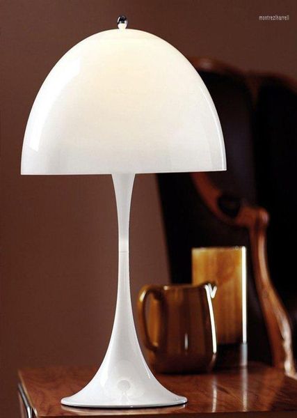Lâmpadas de mesa Verner Panton Panthela Lâmpada de mesa Decoração Estudo Quarto Sala de estar Moderna Simple5898499