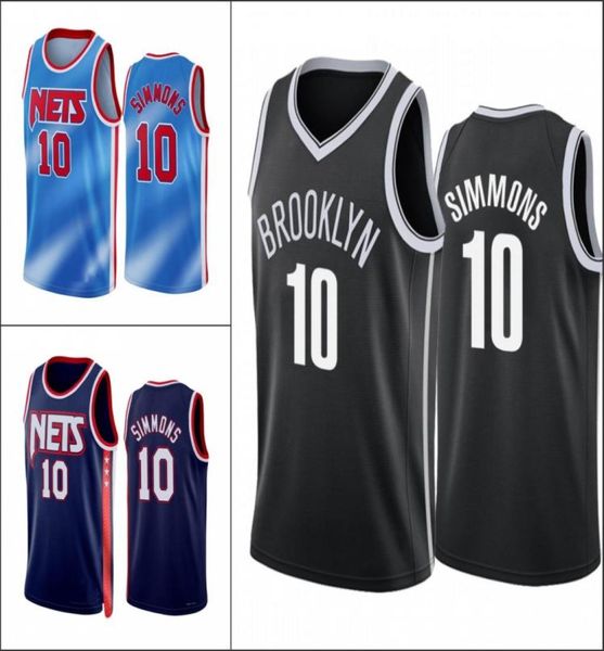 Brooklyn Nets039039Ben Simmons039039City039039Edição Navy 2022 75th Diamond Badge Jersey7665832