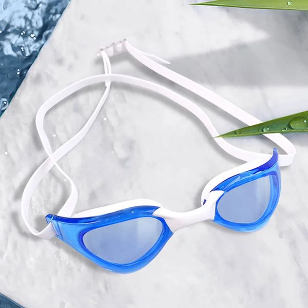 PHMAX Swim Eyewear Antifog Schwimmbrille Silikagelband Kein Auslaufen UV-Schutzbrille für Erwachsene 240306