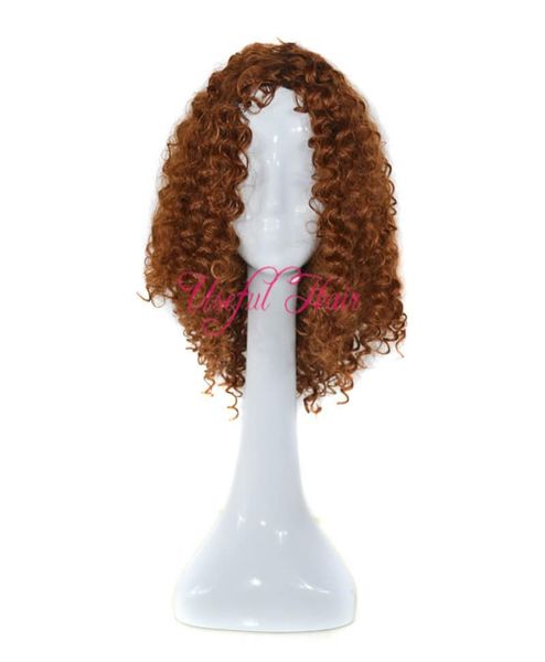 EINSTELLBARE Perücke, passend für jeden Kopf. KINKY CURLY Bounce CURL Mikrogeflecht-Perücke, Afroamerikanerin, JANAMINAC, 45,7 cm lange synthetische Perücken für bl9235817