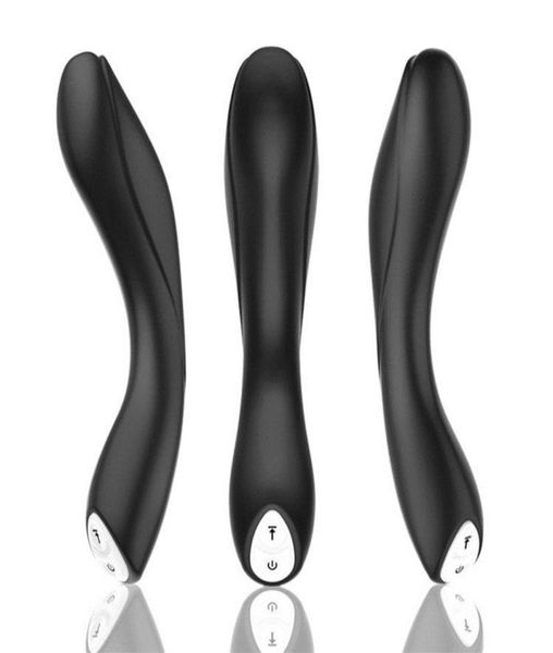 Massage 12 Geschwindigkeit Prostata-Massagegerät Anal Vibrator Sexspielzeug für Erwachsene Männer Frauen Erotik USB-Aufladung Flexible vibrierende Klitoris Stimu5558801
