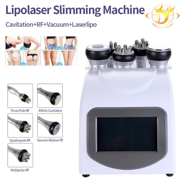 Stock In Usa Dimagrante Radiofrequenza Bipolare Cavitazione Ad Ultrasuoni 5In1 Macchina Per La Rimozione Della Cellulite Vuoto Perdita Di Peso Attrezzature Per La Bellezza521