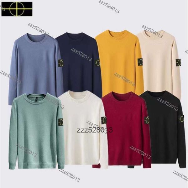 Designer Stone Sweaters Herren Hoodies Strick Stones Island Sweatshirt Hals Langarm Pullover Hoodie Paar Kleidung Herbst und Frühling Warme Tops Z6CA