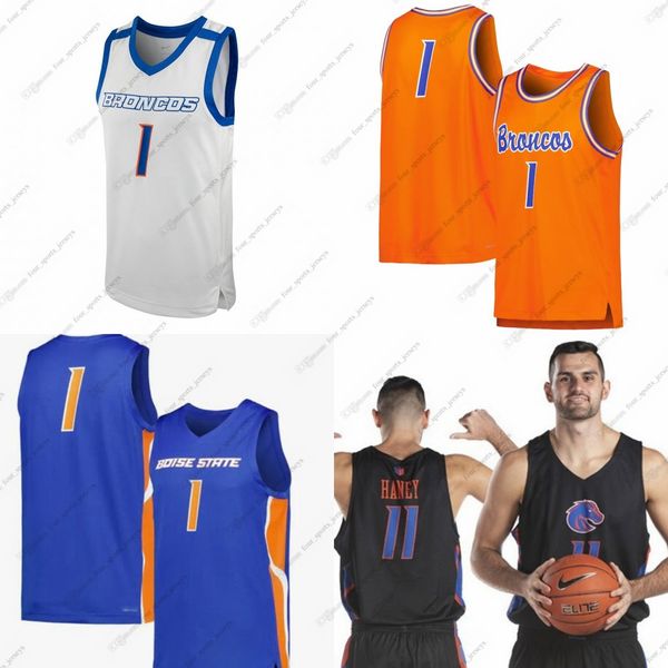 Personalizado NCAA College Basketball Jerseys Alex Martin Andrew Meadow Kade Rice Max Rice OMar Stanley Mohamed Sylla Ugbo Whiting Inverno