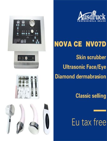 Rápido diamante microdermoabrasão facial ultrassônico purificador da pele dermoabrasão peeling machine6696511