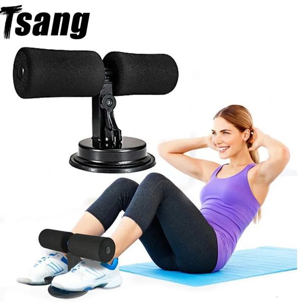 Sit Up Assistant Allenamento addominale Core Sit Up Bar Fitness Sit Up Attrezzatura per esercizi Aspirazione portatile Sport Palestra di casa Perdere peso 240226