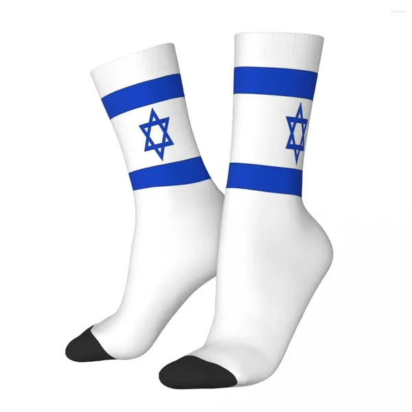 Herrensocken Israel-Flagge männlich Herren Damen Frühlingsstrümpfe Hip Hop