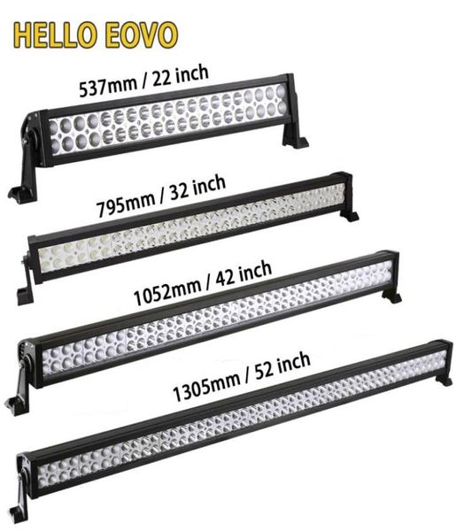 HELLO EOVO 22 32 42 52 Zoll LED-Lichtleiste LED-Stab-Arbeitslicht für das Fahren im Gelände, Auto, Traktor, LKW, 4x4, SUV, ATV, 12 V, 24 V9801532