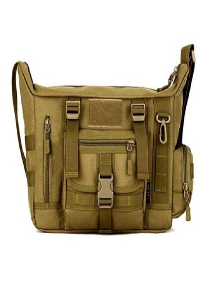 Bolsa de ombro militar masculina e feminina, mochila grande resistente à água com molle crossbody mensageiro para caça, acampamento, trekking ao ar livre 7211308