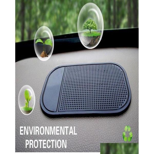 Anti-Slip Mats Mobiles Acessórios Interiores para Celular Mpp4 Pad Gps Silica Gel Anti Slip Car Sticky Antislip Mat Styling9592809 Dhlqx