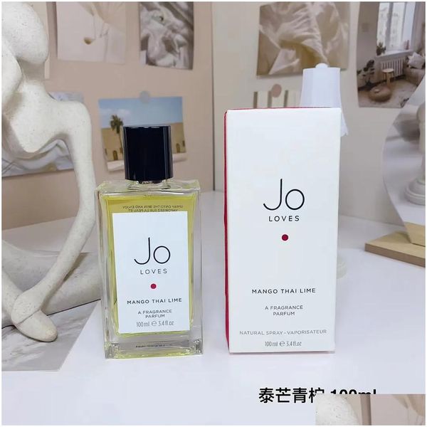 Tütsü Tasarımı Pers Jo Loves Woman başına 42 Çiçek Dükkanı Bir Koku Parfum EDP 100ml Doğal Uzun Kalma Zaman Köln Damlası Dh67H