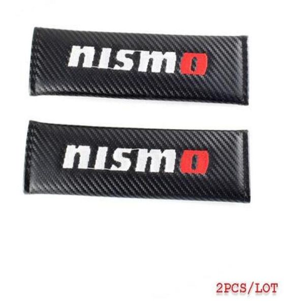 Capa para cinto de segurança carstyle, adesivos automotivos para nissan nismo qashqai murano x trail xtrail teana 2015 2016 estilo de carro 1046126