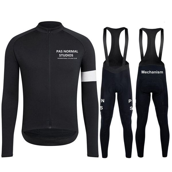 Maglia da ciclismo Imposta Pns Pas Normal Studios 2023 Uomo Estate Maniche lunghe Salopette Pantaloncini Tuta Abbigliamento da bicicletta Set Mtb Camicia uniforme 23061 Dhiey